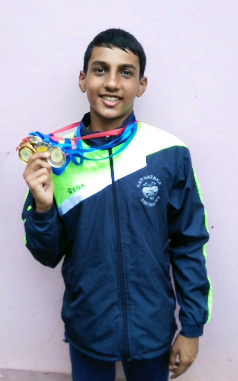 ರಾಷ್ಟ್ರಮಟ್ಟದ ಖೇಲೋ ಇಂಡಿಯಾ ಸ್ಕೂಲ್ ಗೇಮ್ಸ್: ಈಜು ಸ್ಪರ್ಧೆಗೆ ನೀಲ್ ಮಸ್ಕರೇನ್ಹಸ್ ಆಯ್ಕೆ